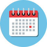 icon of calendar dates